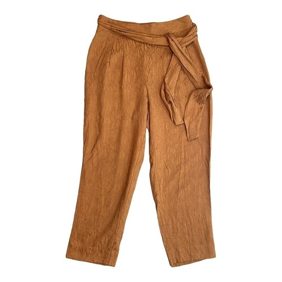 ANTHROPOLOGIE ett twa Aubade Tie Pants - Copper - Picture 2 of 9